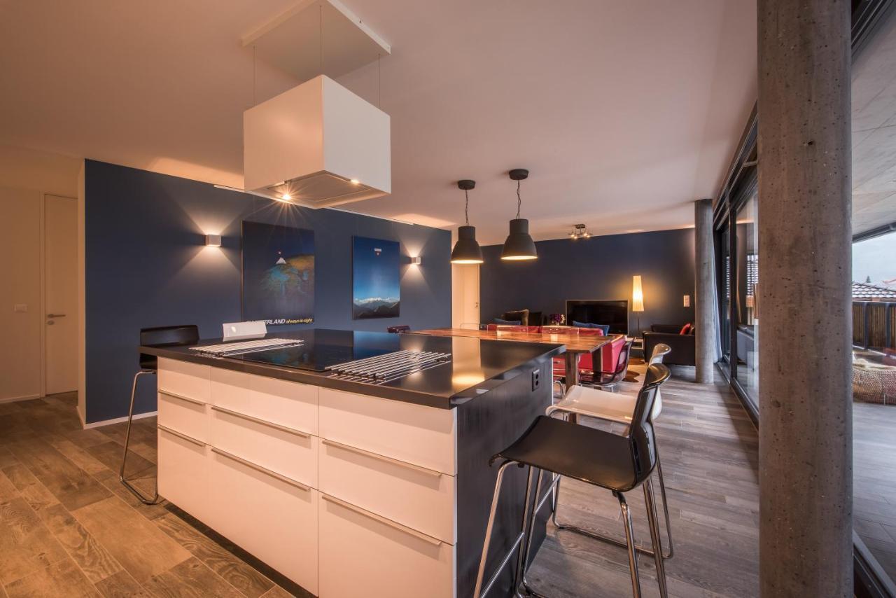 Апартаменты Independance Penthouse Интерлакен Экстерьер фото